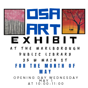 poster for OSA art exhibit 