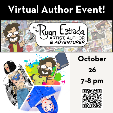 virtual author event with ryan estrada