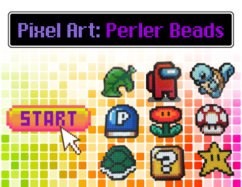 Pixel Art: Perler Beads