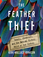 Cover art for The Feather Thief by Kirk W. Johnson