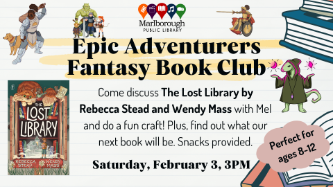 Epic Adventurer's Book Club