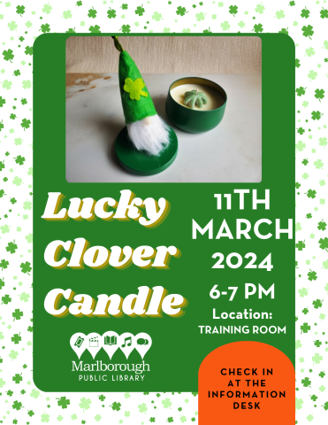 Lucky Clover Candle