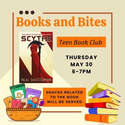 scythe may books and bites book club