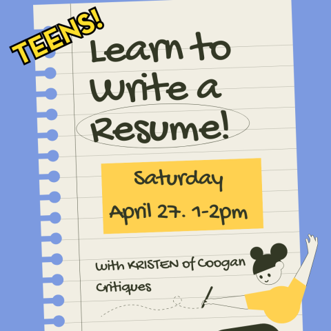 teen resume writing