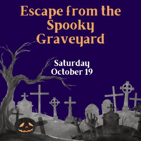 escape room spooky graveyard