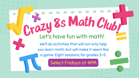 Crazy 8s Math Club