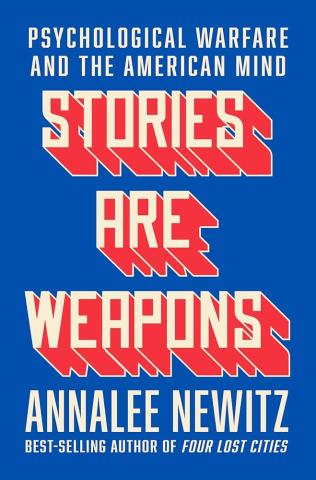 The book cover for Stories are Weapons