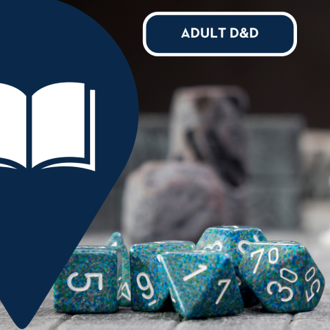 A picture of blue dice with the MPL logo on the left hand side.