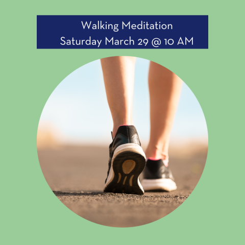 Walking Meditation will happen at the Marlborough Public Library on Saturday March 29 at 10 AM. We'll meet in the Grice Community Room @ MPL, then walk over to the Assabet River Rail Trail at the Lincoln & Highland St. intersection. Led by Lisa Campbell of Synergy Wellness Center.