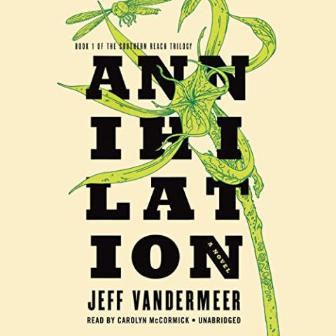 Cover art for the book Annihilation by Jeff Vandermeer