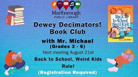 Dewey Decimators! - Back to school