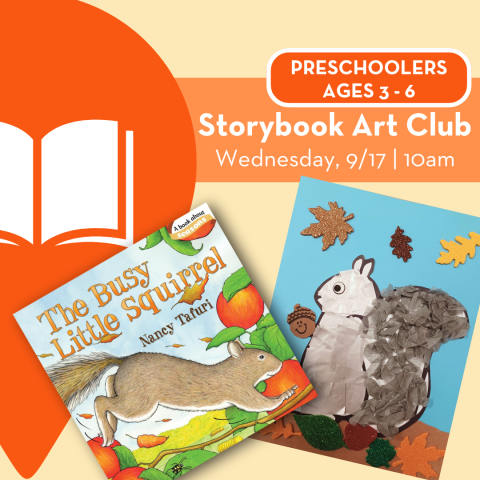 Storybook Art Club: Bring Your Favorite Storybooks to Life!