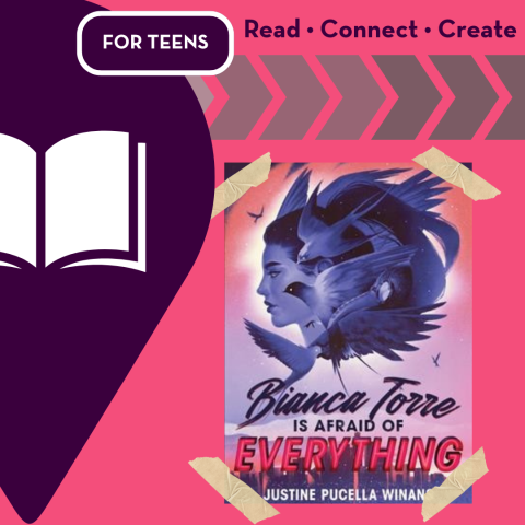 The book cover of Bianca Torre is Afraid of Everything is featured.