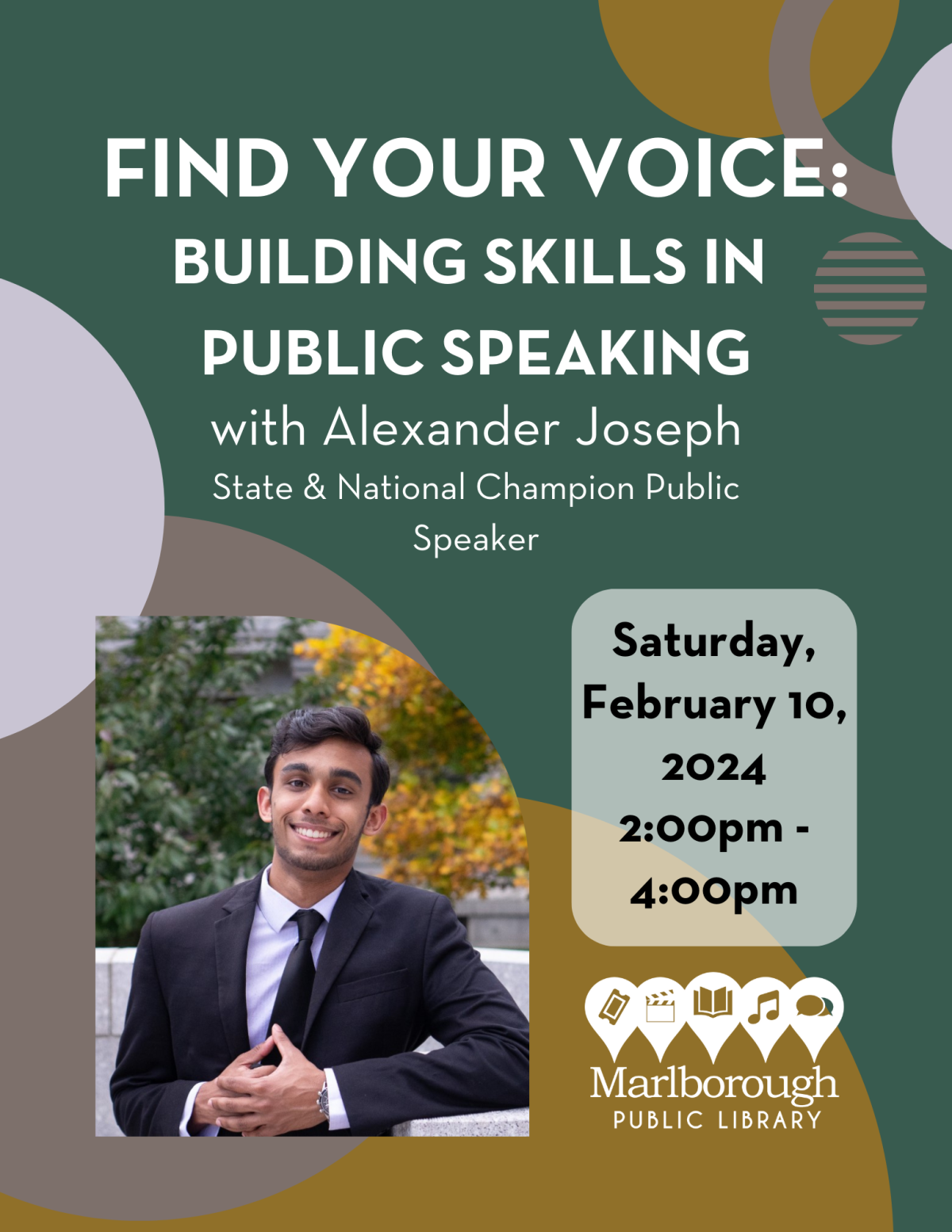 Public Speaking Flyer