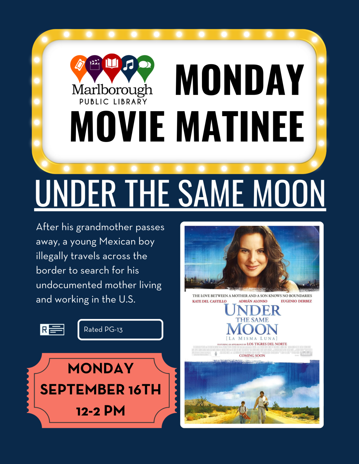 Movie Matinee Under the Same Moon