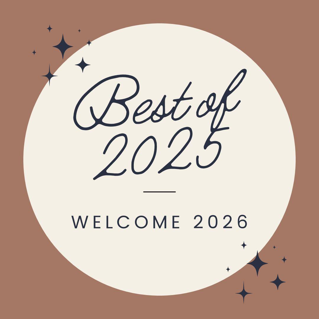 Image displaying the text Best of 2025, Welcome 2026