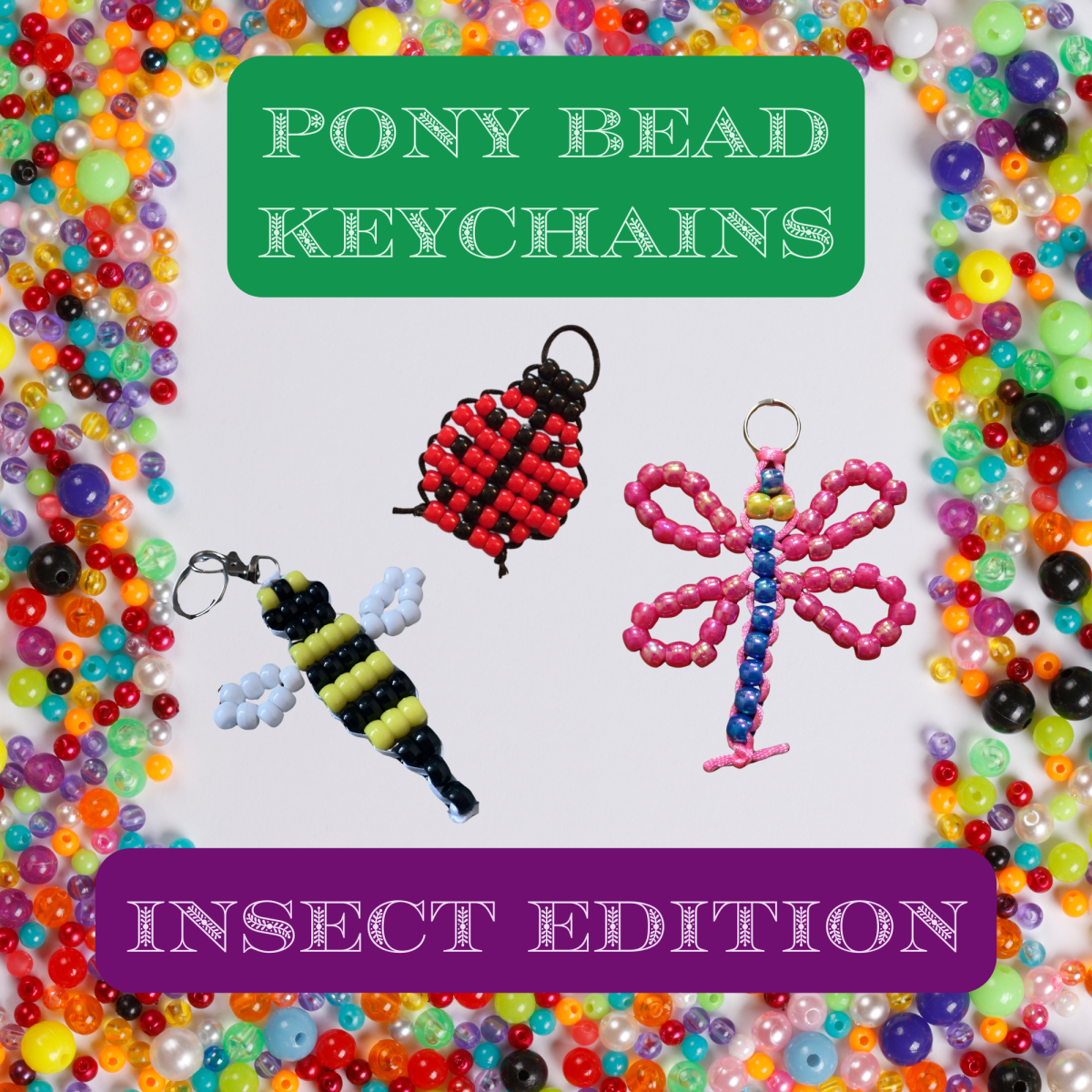 Pony Bead Keychains