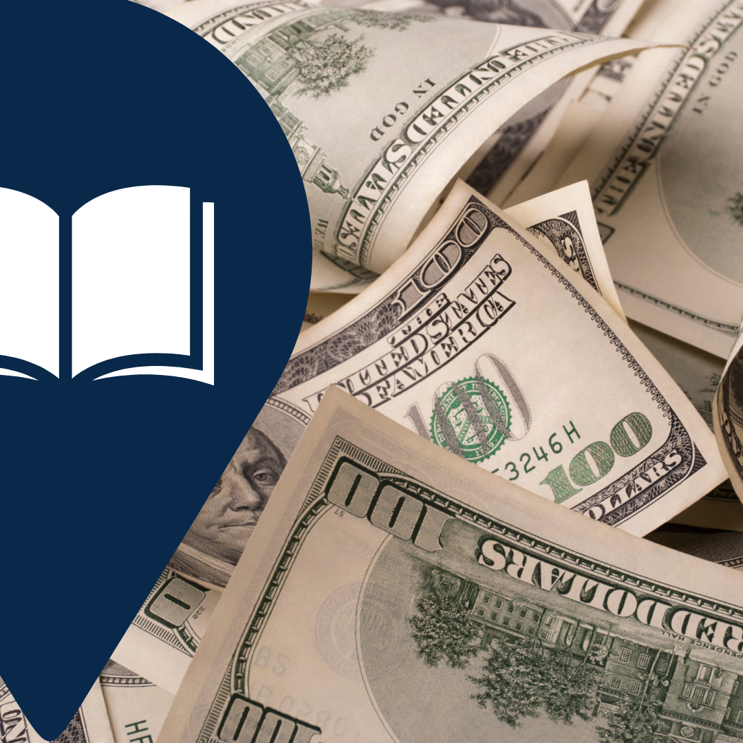 A picture of hundred dollar bills