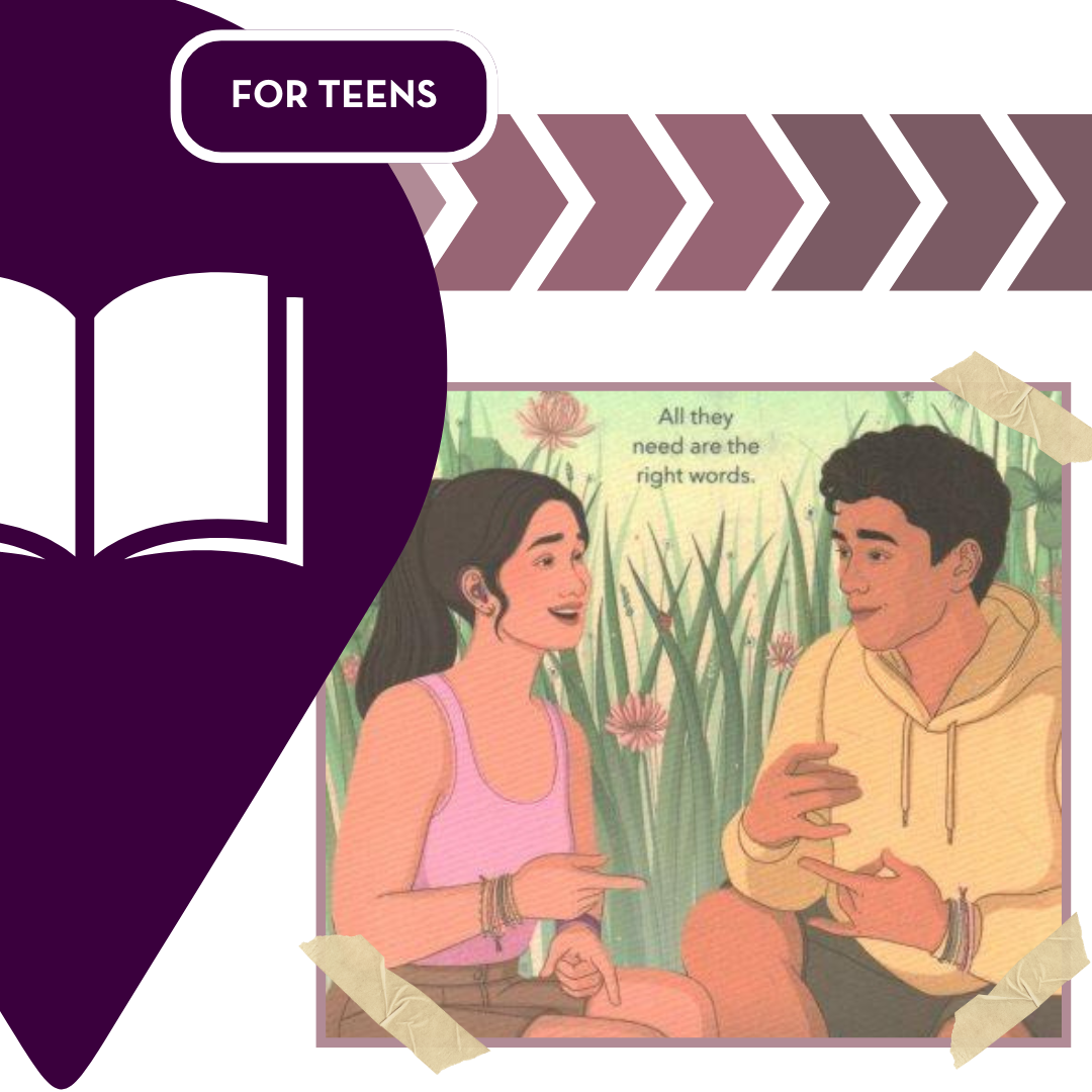 The book cover of Give Me a Sign is featured.