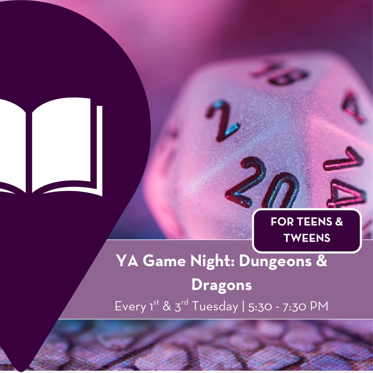 YA Game Night - Dungeons & Dragons