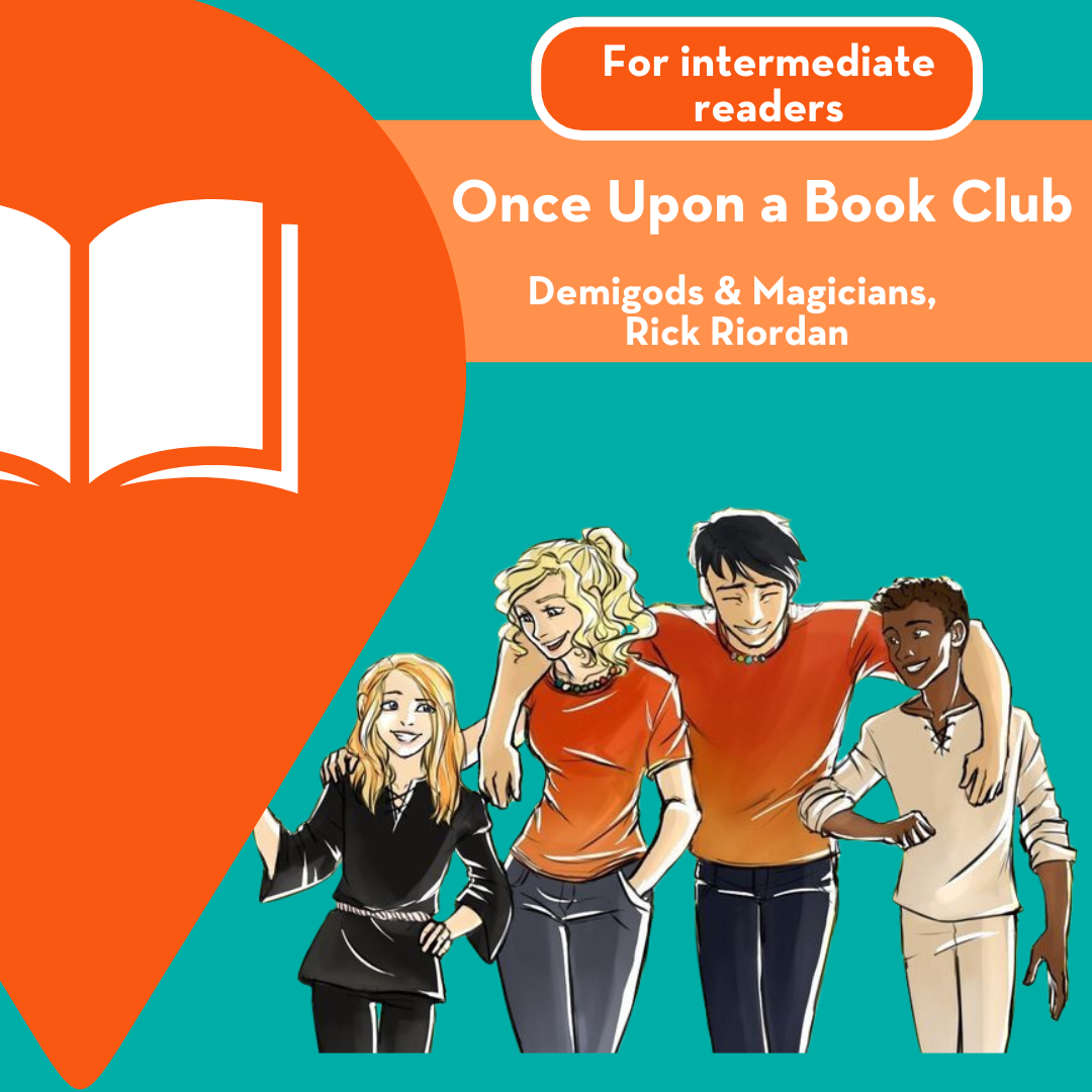 Characters from Demigods and Magicians walking together