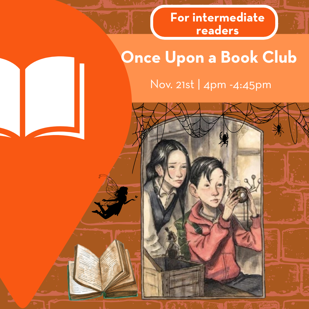 Jared and Mallory Grace from Spiderwick examining an object 