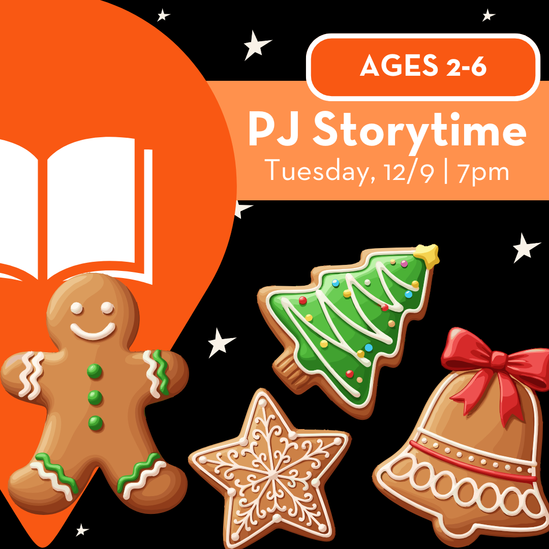 PJ Storytime, join Ms. Kerry for bedtime stories